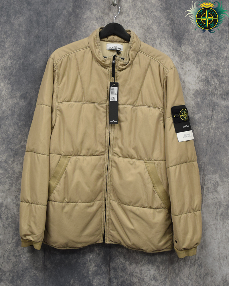 Stone Island Run Proof Nylon Mesh Jacket Mocha - L