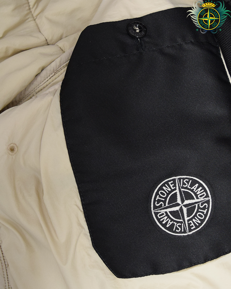 Stone Island Run Proof Nylon Mesh Jacket Mocha - L