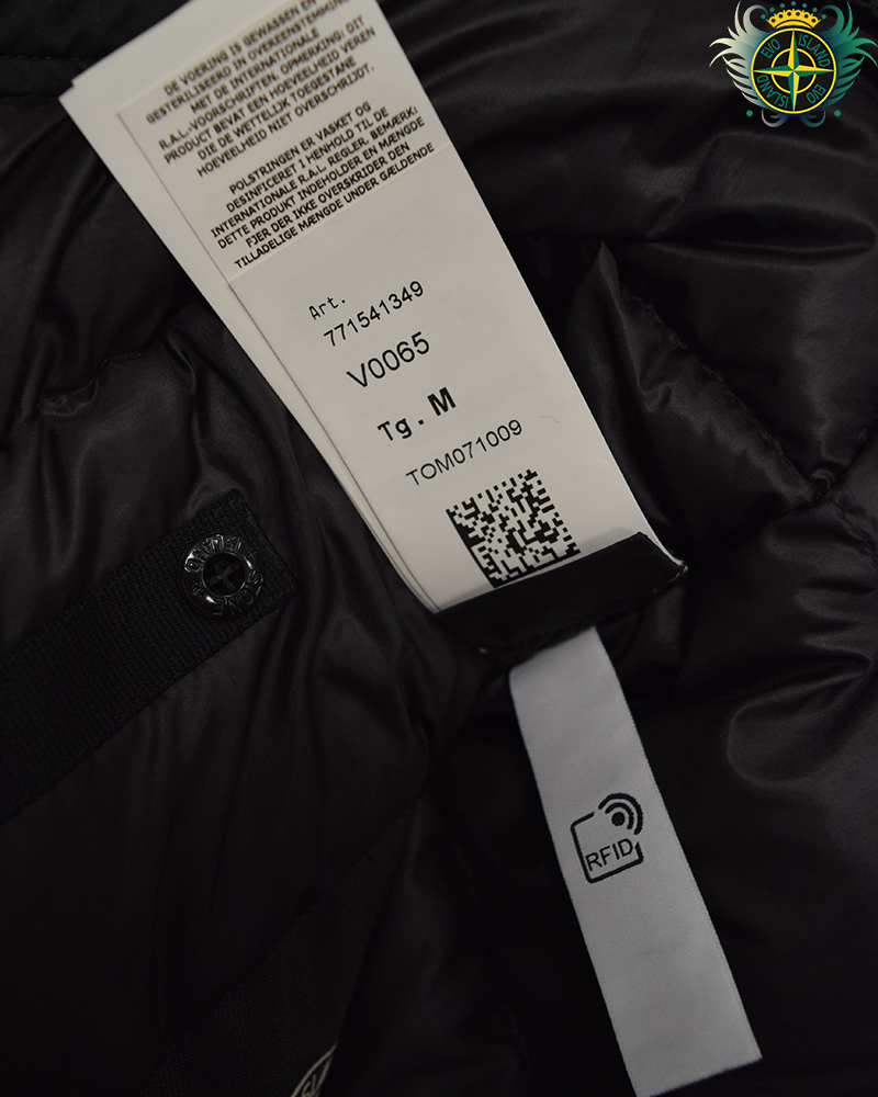 Stone Island David TC Down Jacket Charcoal - M