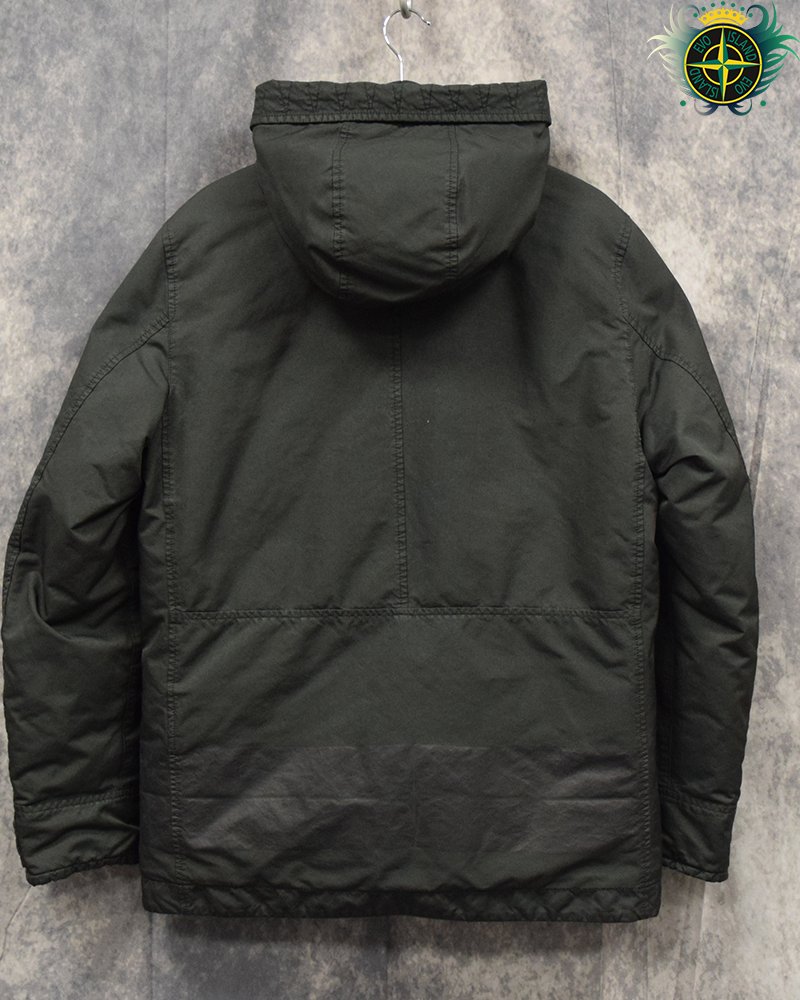 Stone Island David TC Down Jacket Charcoal - M