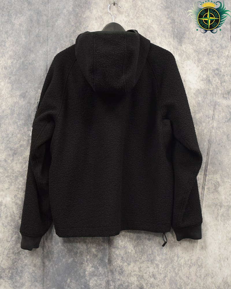 Stone Island Panno Ratinato Jacket Black