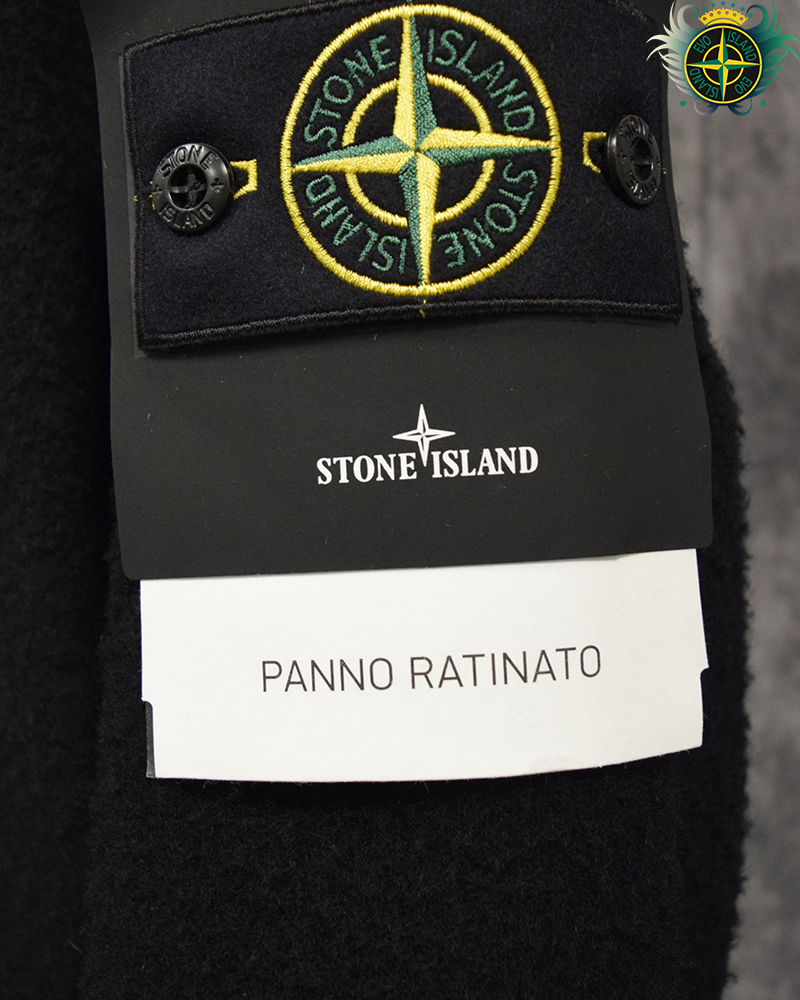 Stone Island Panno Ratinato Jacket Black