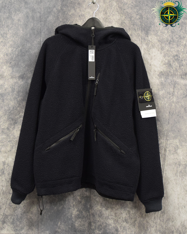 Stone Island Panno Ratinato Jacket Black - M