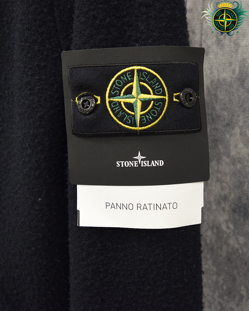 Stone Island Panno Ratinato Jacket Black - M