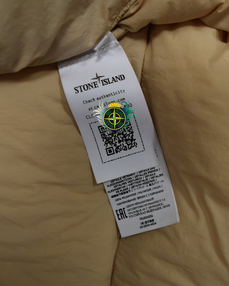 Stone Island Naslan Light Watro Down Gilet Peach - XL