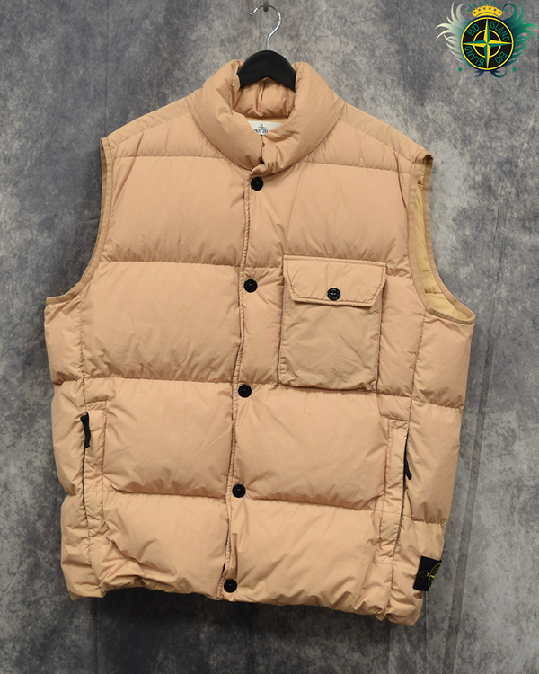 Stone Island Naslan Light Watro Down Gilet Peach - XL