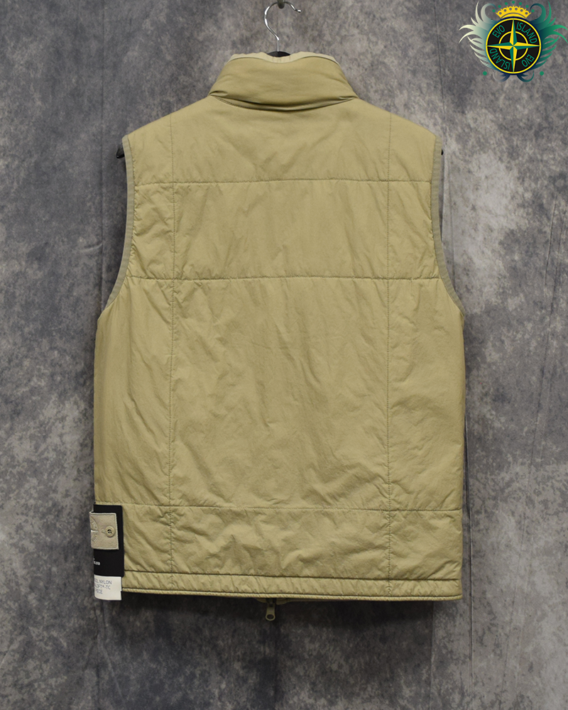 Stone Island Ghost Reversible Gilet Ivory - S