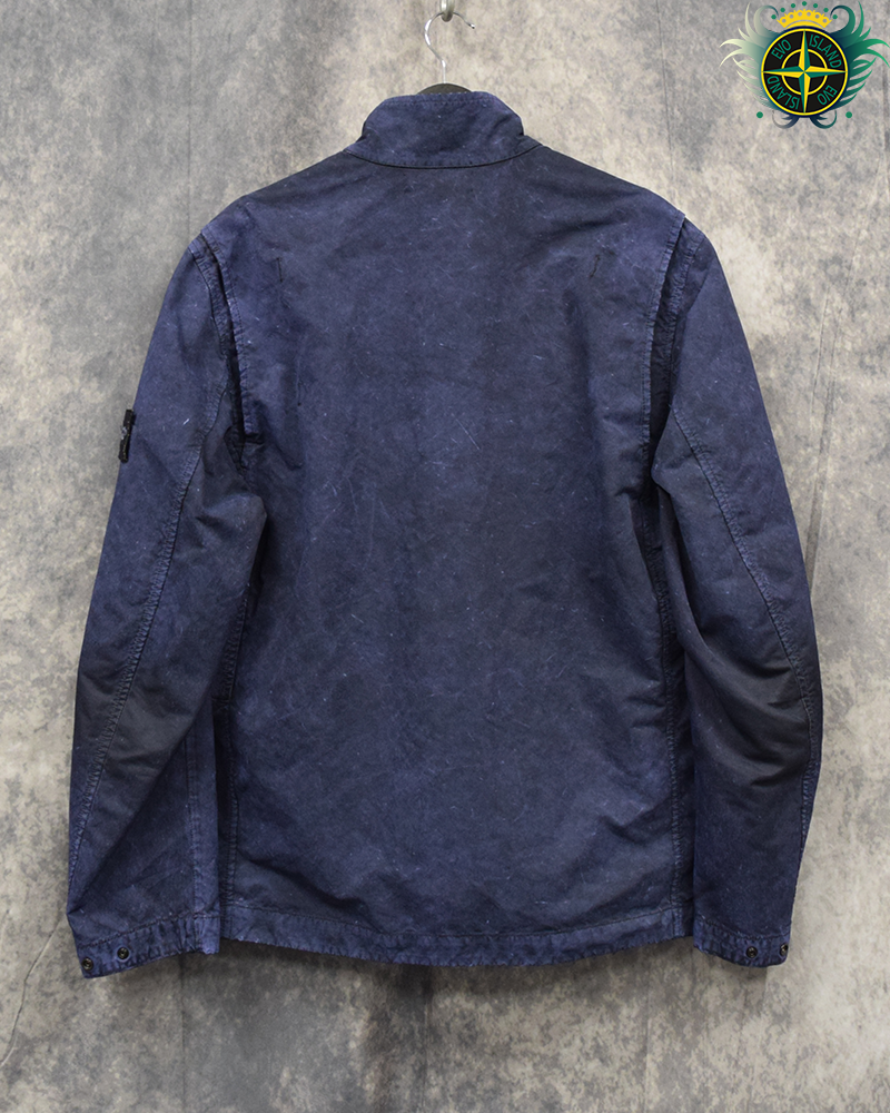 Stone Island David-TC Dust Colour Treatment Jacket Navy Blue - XL