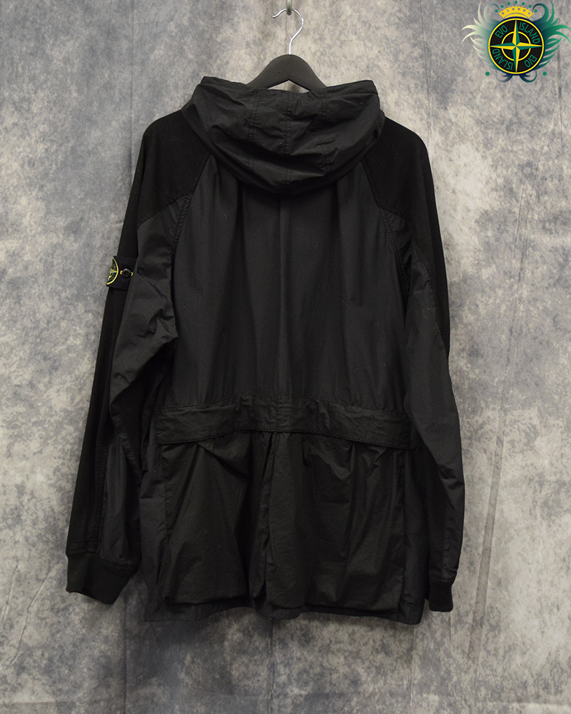 Stone Island Mix Fabric Hype-TC Smock Black - M