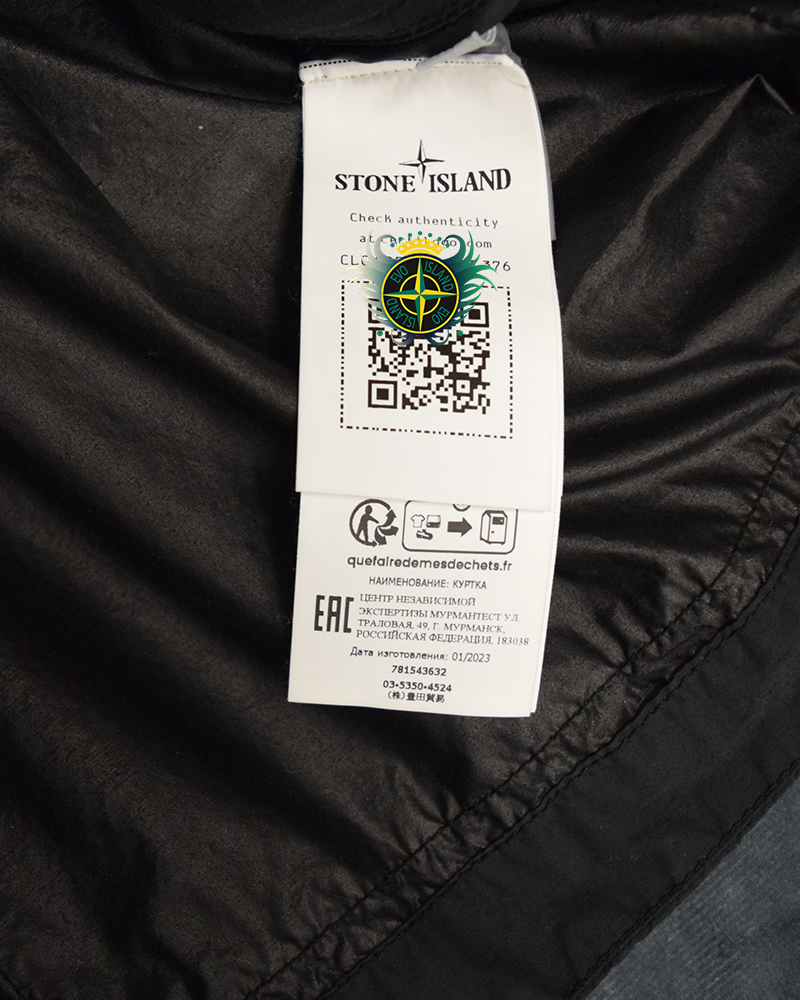 Stone Island Mix Fabric Hype-TC Smock Black - M