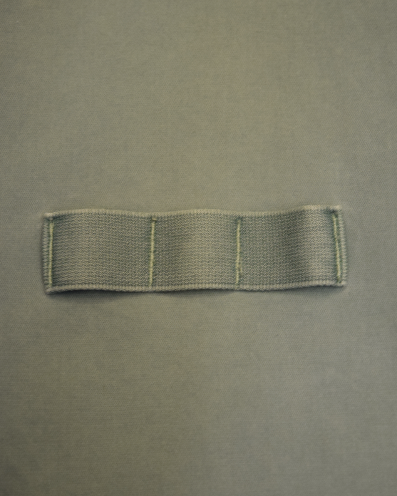 Stone Island Zipped Overshirt Green detail view