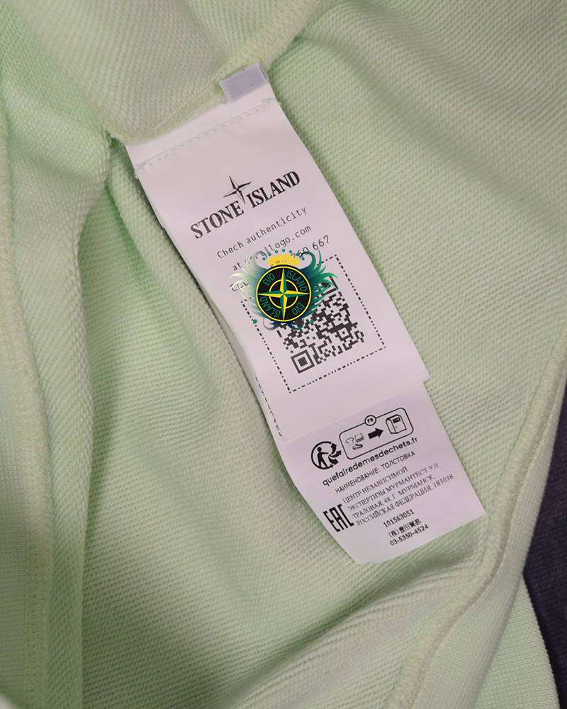Stone Island Lightgreen Crewneck - L