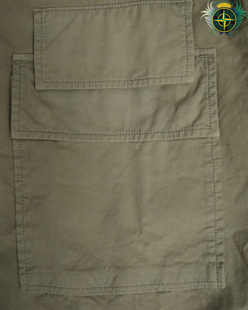 C.P Company Zip Overshirt Green
