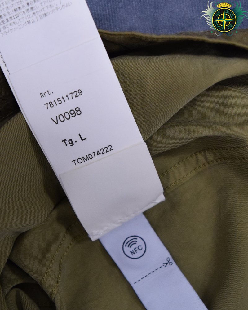 Stone Island Button Overshirt Khaki / Brown