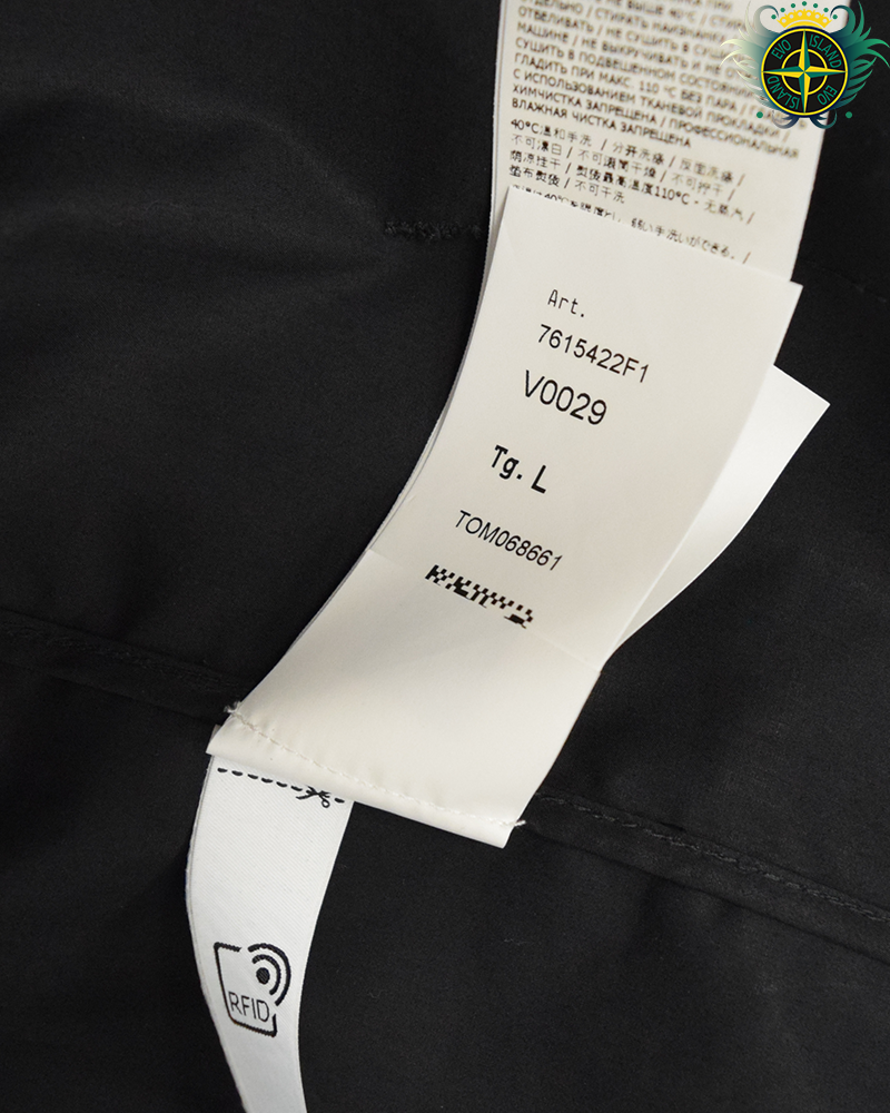 Stone Island Ghost Piece Mac Supima Jacket Black - L