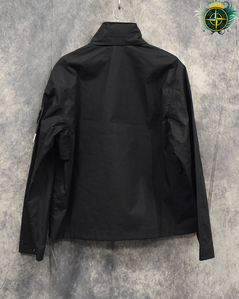 Stone Island Ghost Piece Mac Supima Jacket Black - L