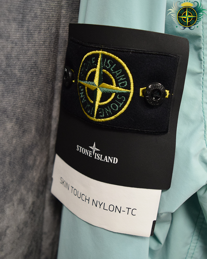 Stone Island Skin Touch Nylon Jacket Mint - XL