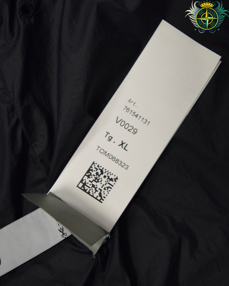 Stone Island Skin Touch Nylon Jacket Black - XL