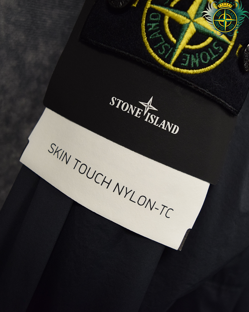 Stone Island Skin Touch Nylon Jacket Black - XL