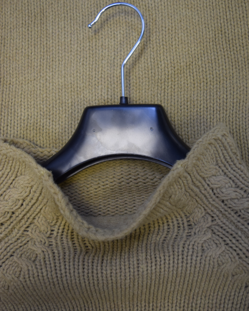 Stone island Vintage Fishermans Knit Beige detail view