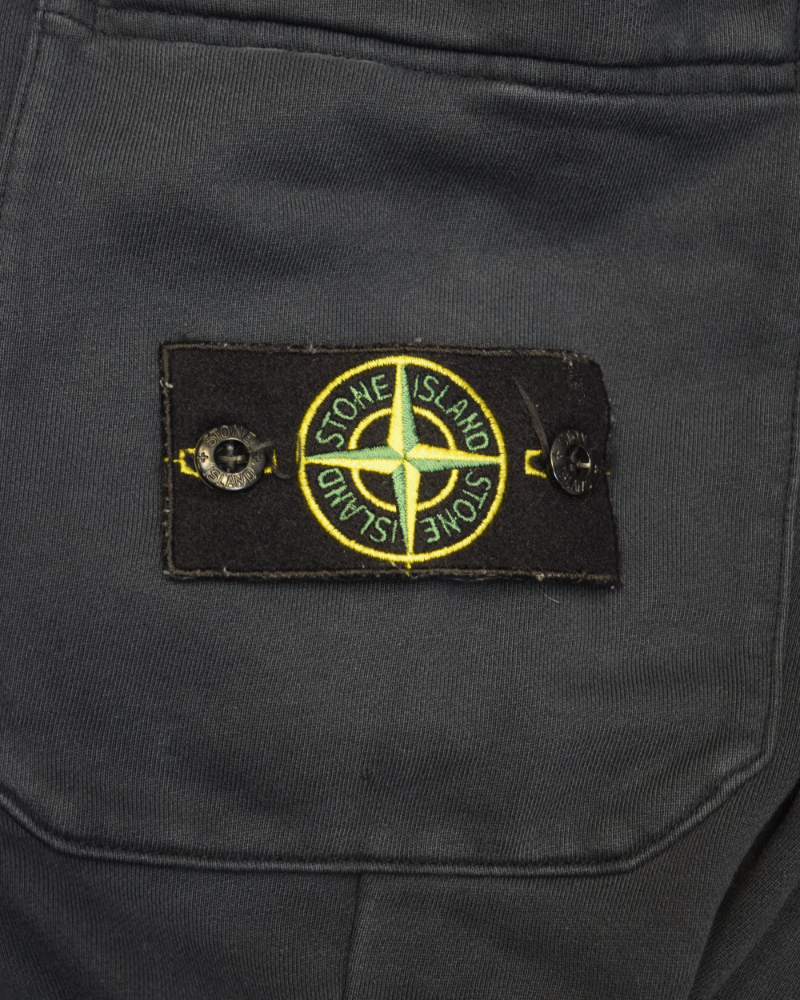 Stone Island Cuffed Joggers Navy Blue detail view