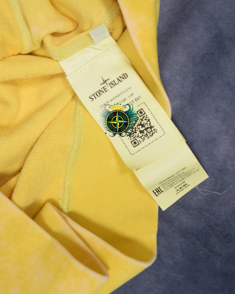 Stone Island OVD Yellow Crewneck - XL