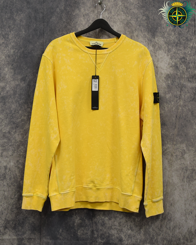 Stone Island OVD Yellow Crewneck - XL