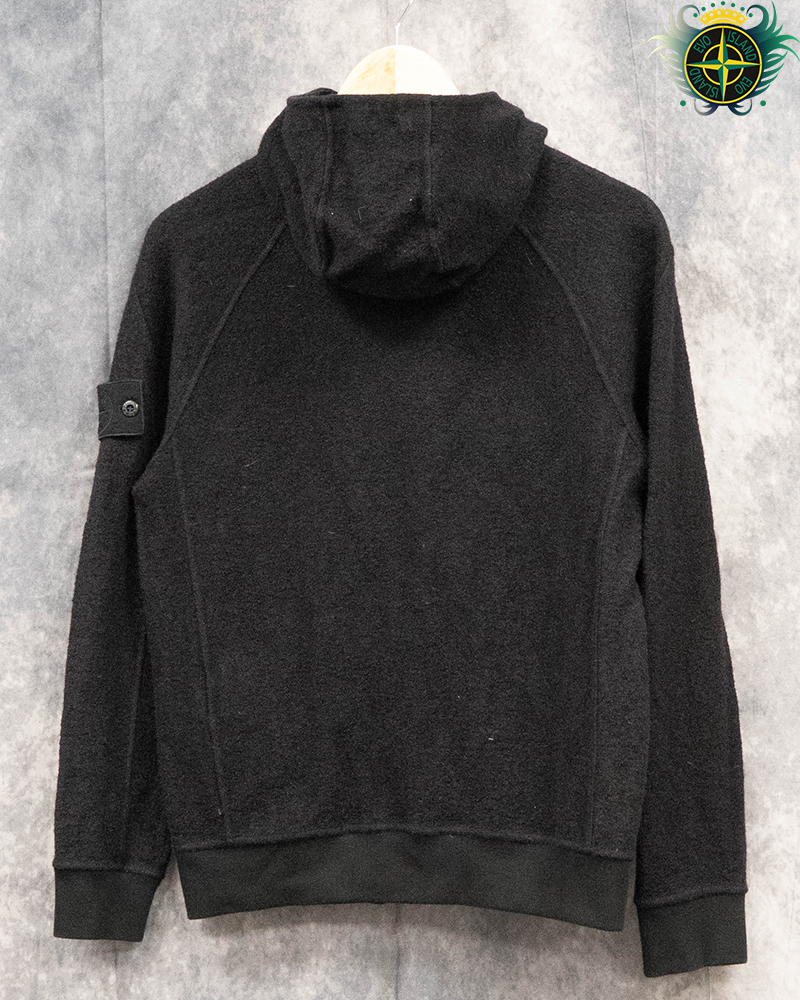 Stone Island Ghost Piece Lana Wool Jacket Black