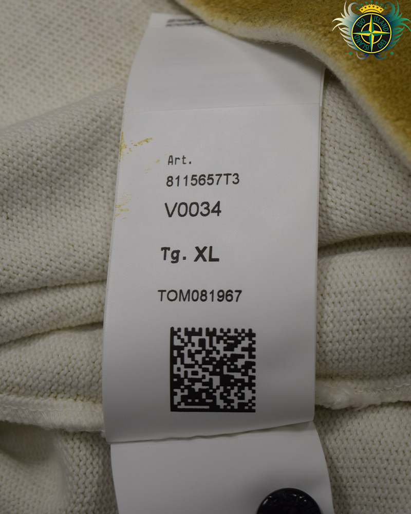 Stone Island Closed Loop Project Gradient Sweatshirt Mustard - XXL