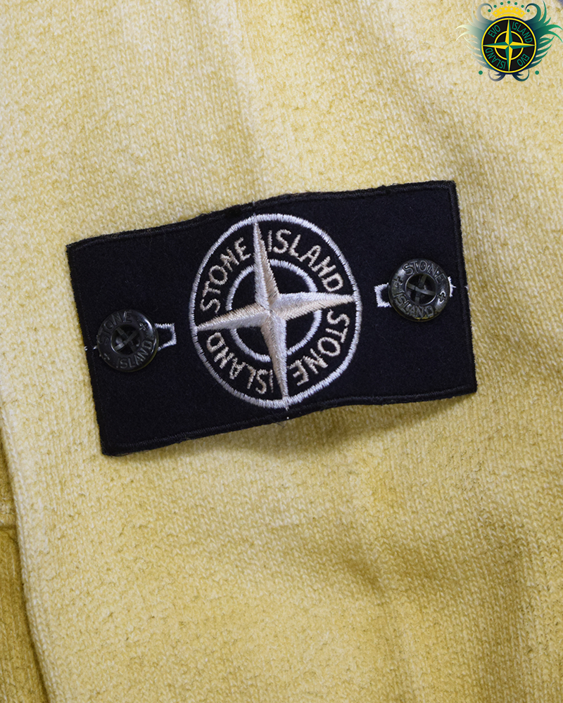Stone Island Closed Loop Project Gradient Hoodie Mustard - XL