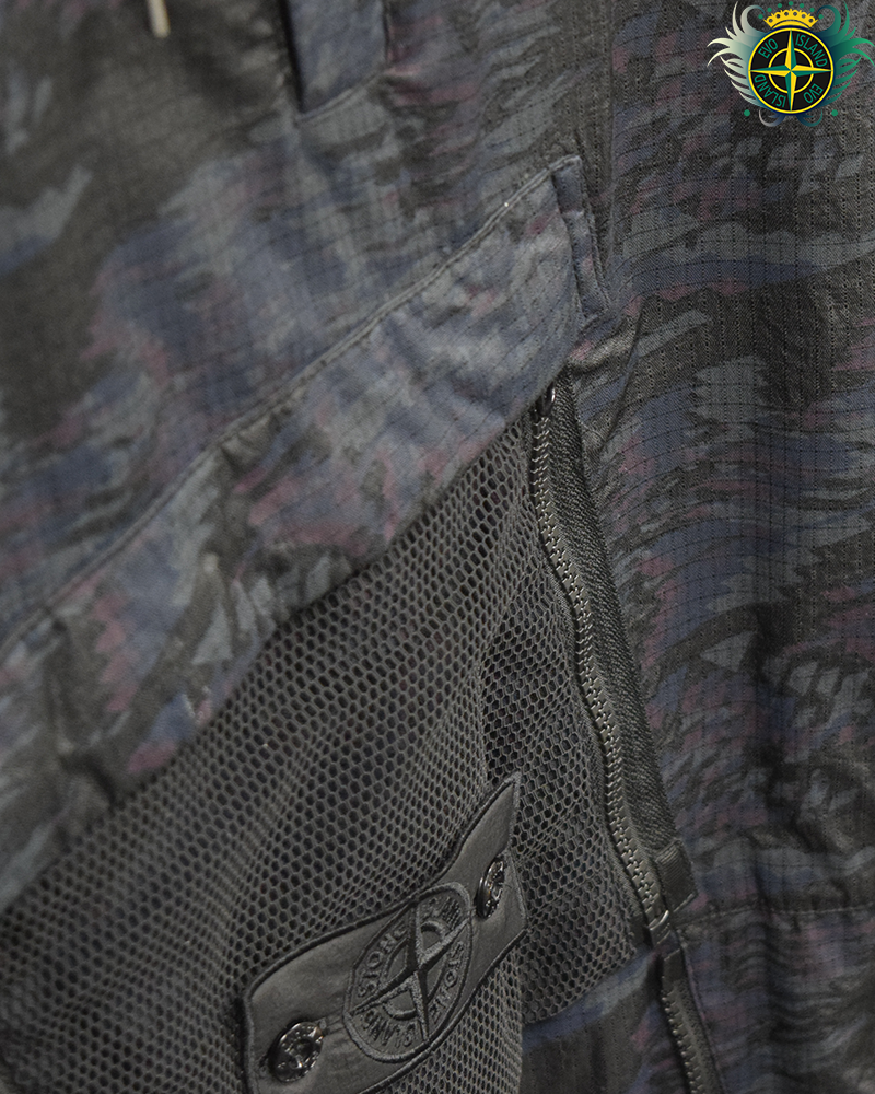 Stone Island Shadow Project DPM Ripstop Devore Jacket Blue - M