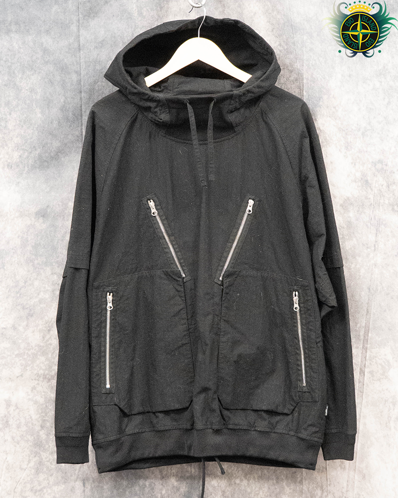 Stone Island Shadow Project Naslan Rip Stop Smok Black - L