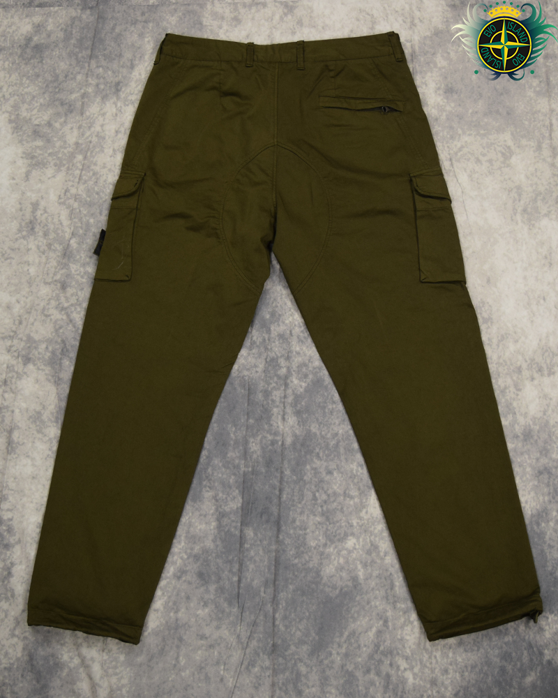 Stone Island Ghost Piece Cargos Khaki - 32/CO
