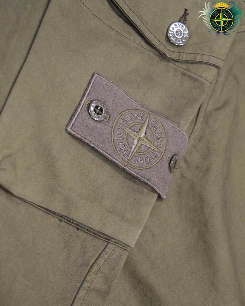 Stone Island Ghost Piece Cargos Khaki - 32/CO