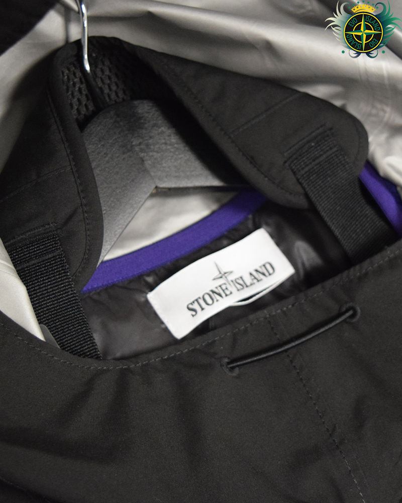 Stone Island Rip-Stop Gore-tex PacLite 3in1 Jacket Black - XL