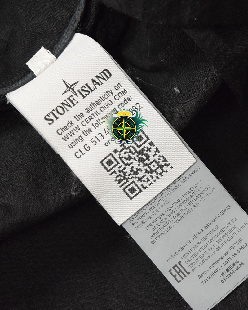 Stone Island Shadow Project Naslan Rip-stop Jacket Black - L