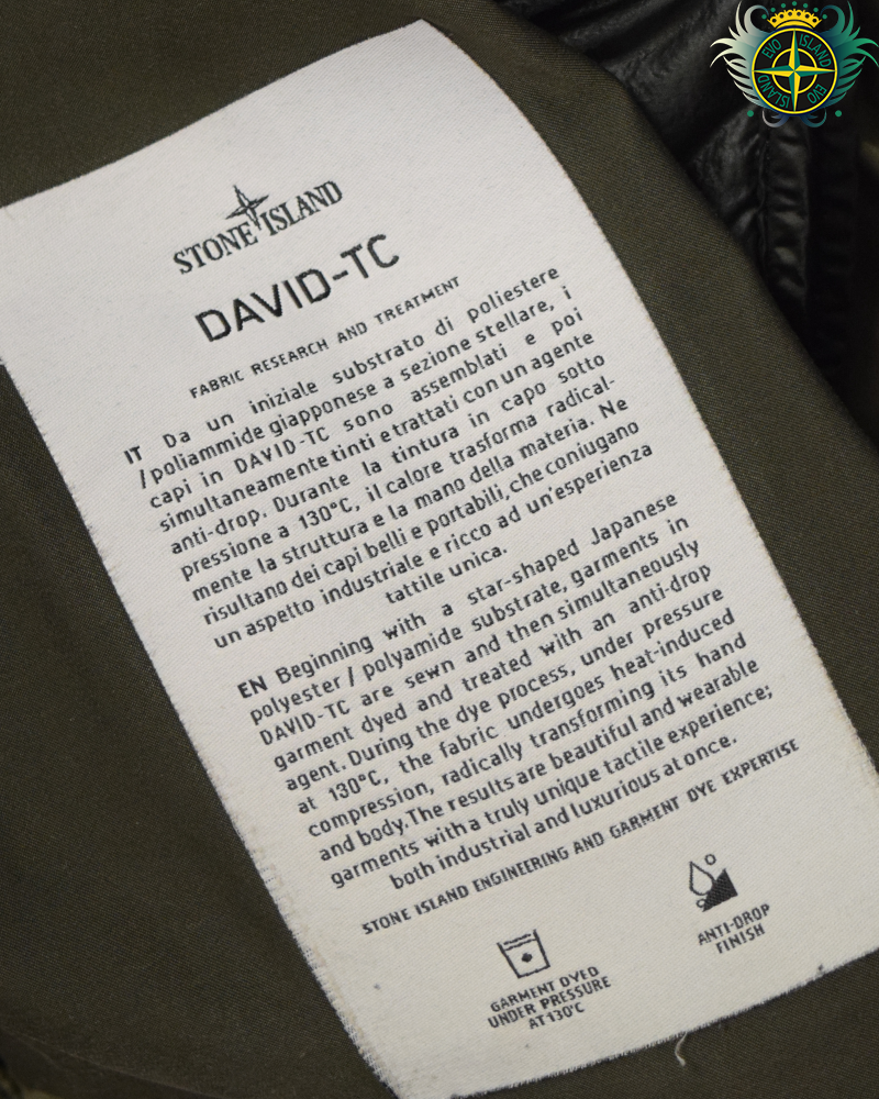 Stone Island David-TC With Down Liner Jacket Khaki - XL