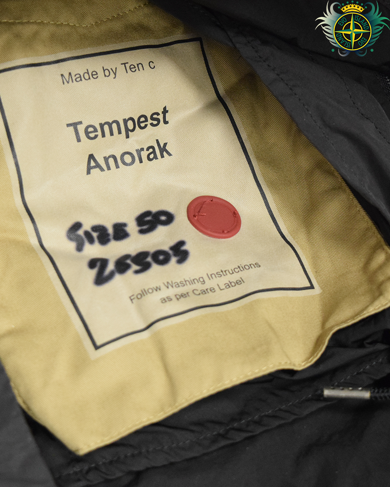 Ten C Tempest Anorak Black - L/50
