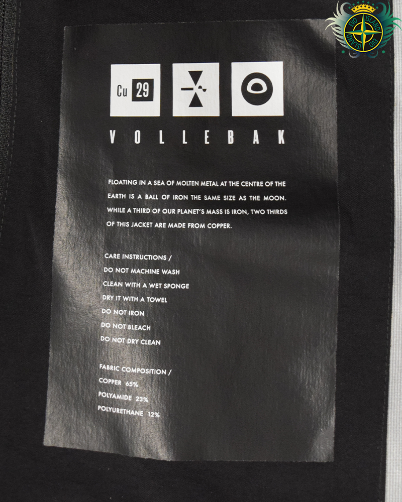 Vollebak Full Metal Jacket Black - L