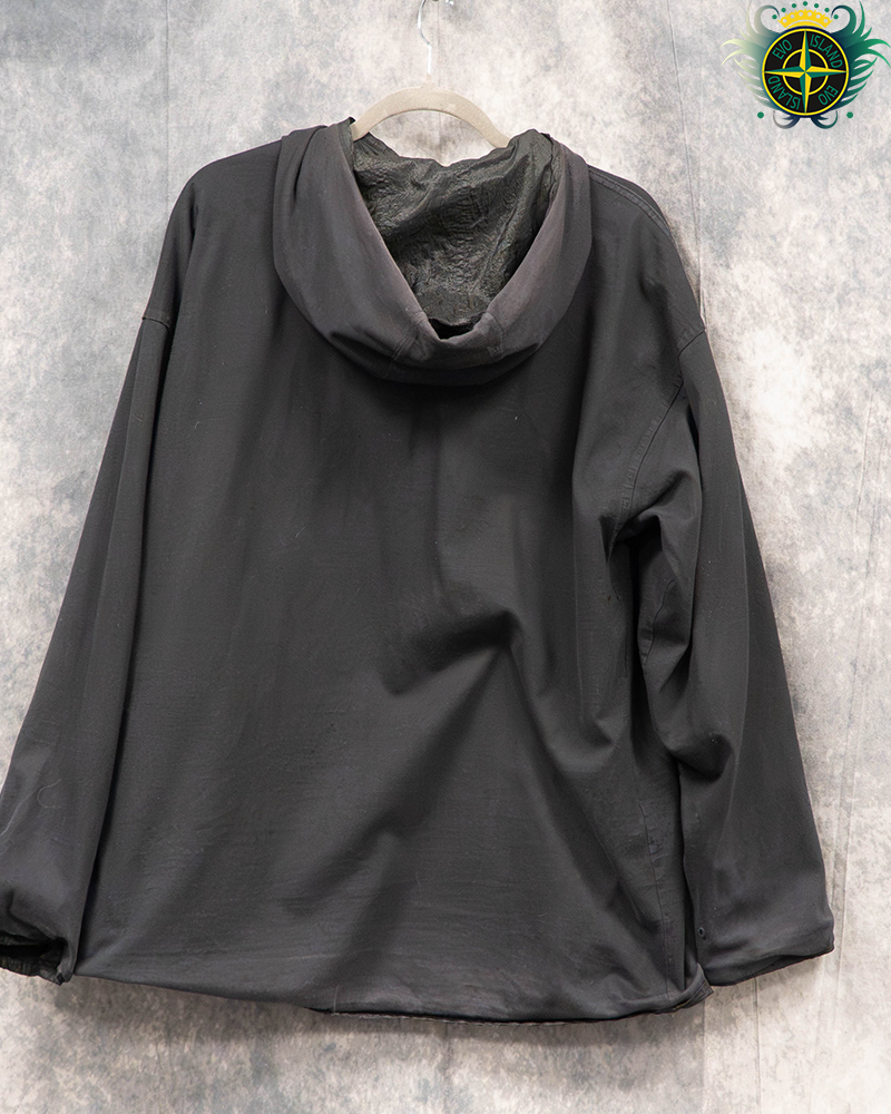 Stone Island 1995 Nylon Metal Reversible Smock Black - L