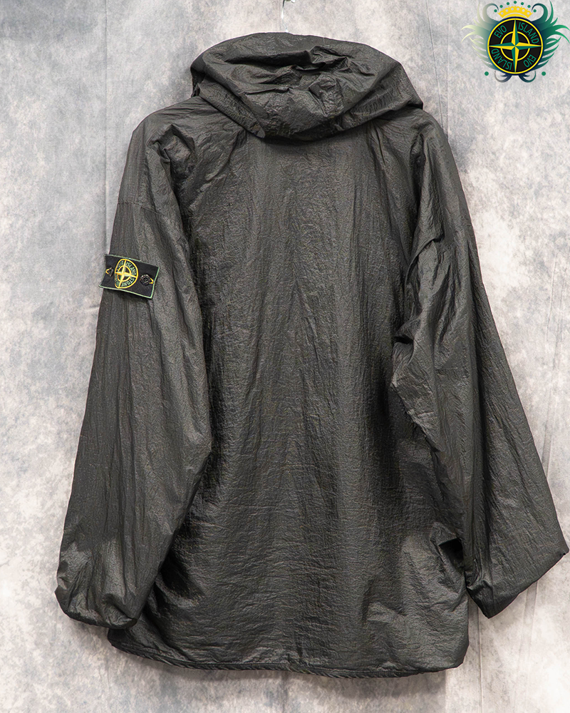 Stone Island 1995 Nylon Metal Reversible Smock Black - L
