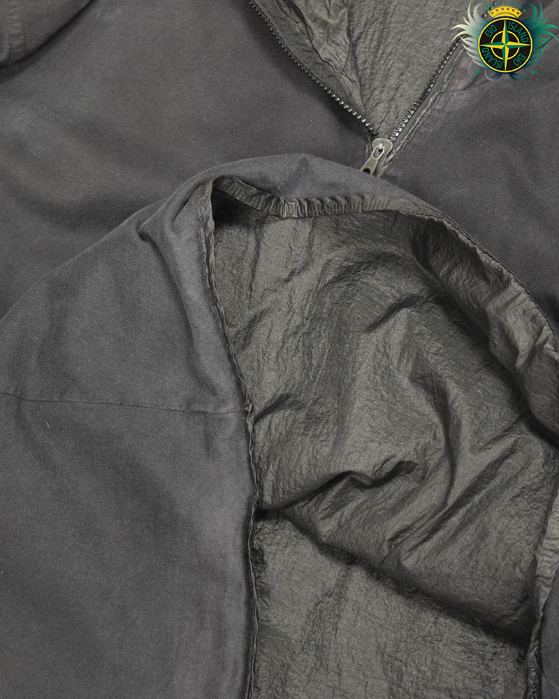 Stone Island 1995 Nylon Metal Reversible Smock Black - L