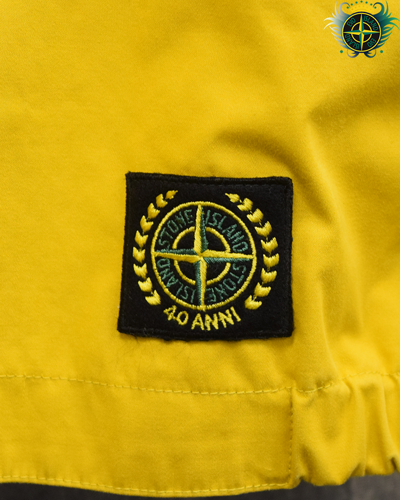 Stone Island 40th Anniversary Marina Smock Yellow - L