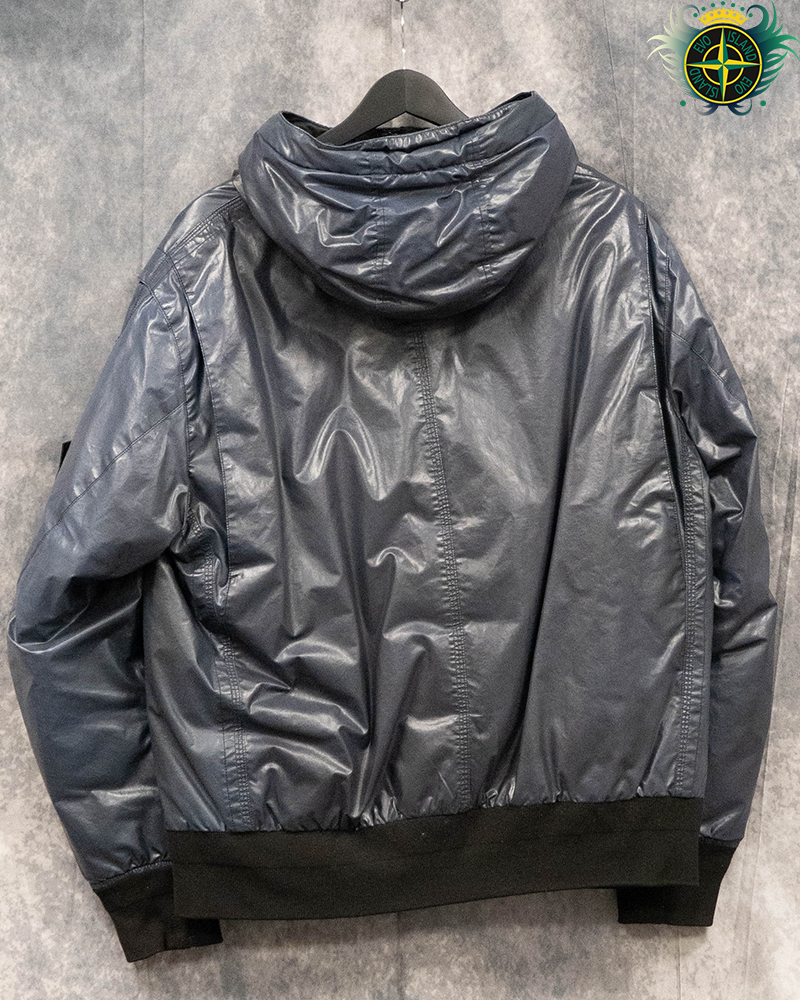 Stone Island Ice Down Jacket Blue - XL