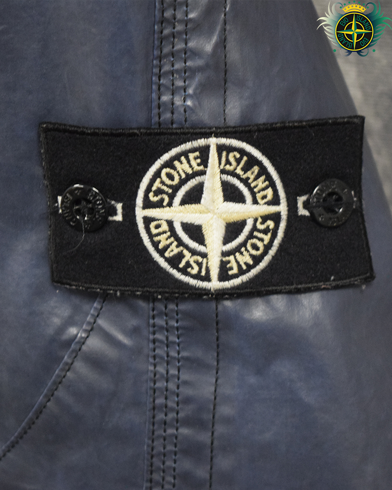 Stone Island Ice Down Jacket Blue - XL