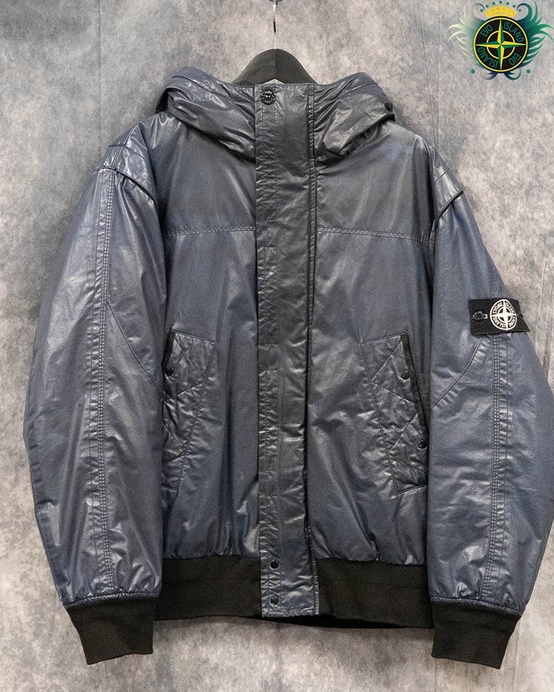 Stone Island Ice Down Jacket Blue - XL