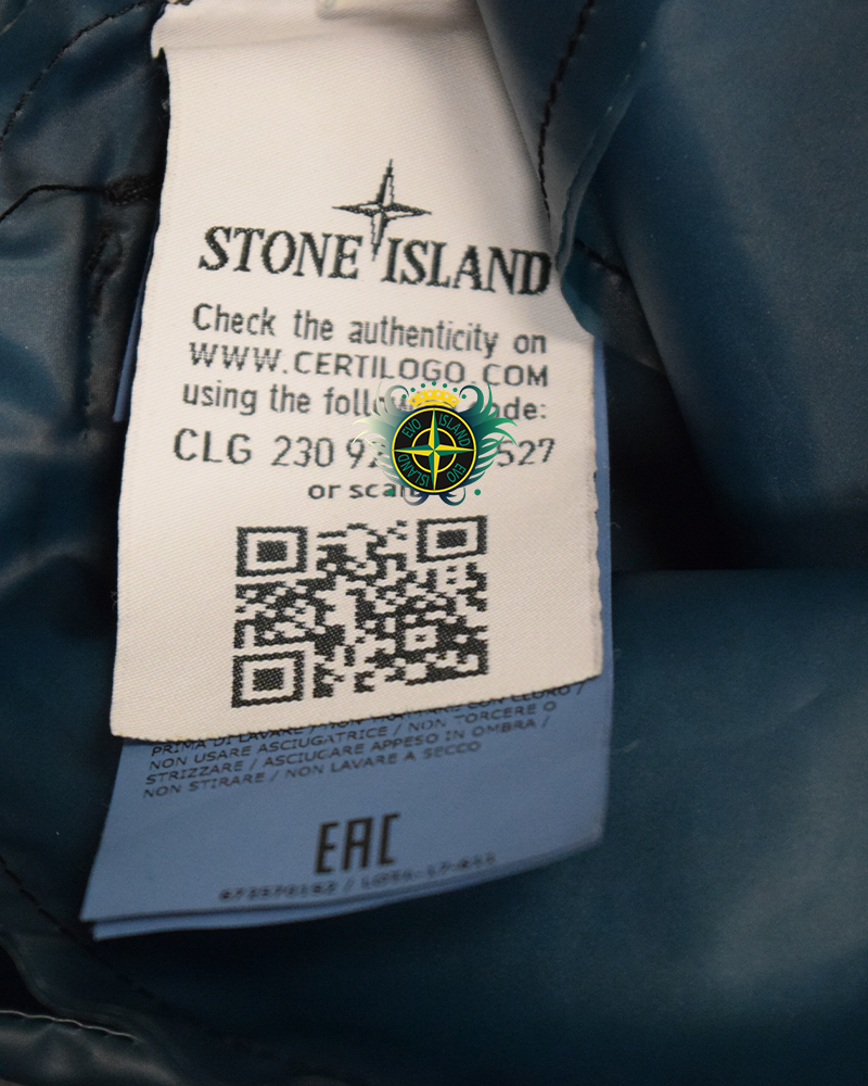 Stone Island X Supreme Poly Cover Composite Jacket Blue - M