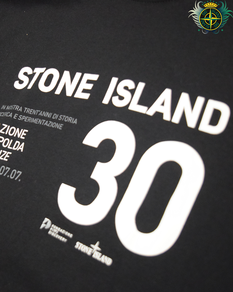 Stone Island Limited Edition 30th Anniversary T-shirt Black - L