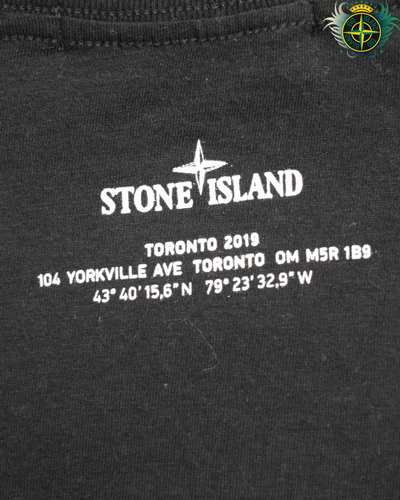 Stone Island Limited Edition Toronto Release T-Shirt Black - M