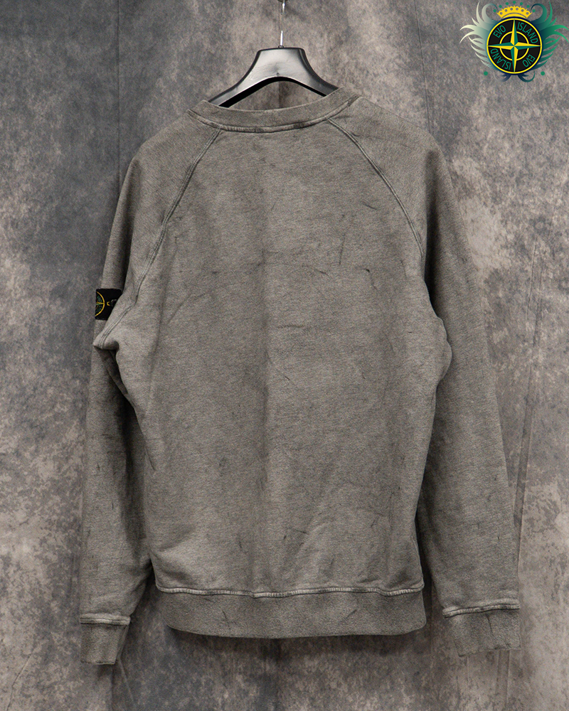 Stone Island Dust Crewneck Jumper Grey - XL